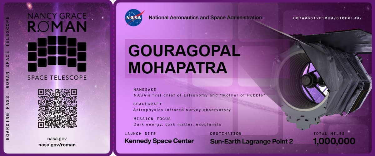 NANCY GRACE ROMAN SPACE TELESCOPE